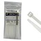 Kable Kontrol Cable Tie, 8 in L, 2.16 in Max Bundle Dia., Natural, Nylon 6/6, 50 lb Strength, 100 PK CT261 - alternate 1